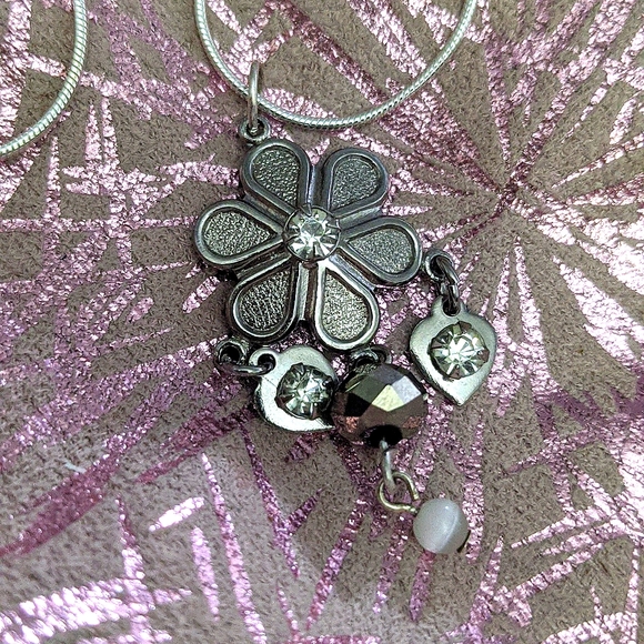 The Fairygodmother House Jewelry - Peony ONE OF A KIND handmade by fairygodmother necklace